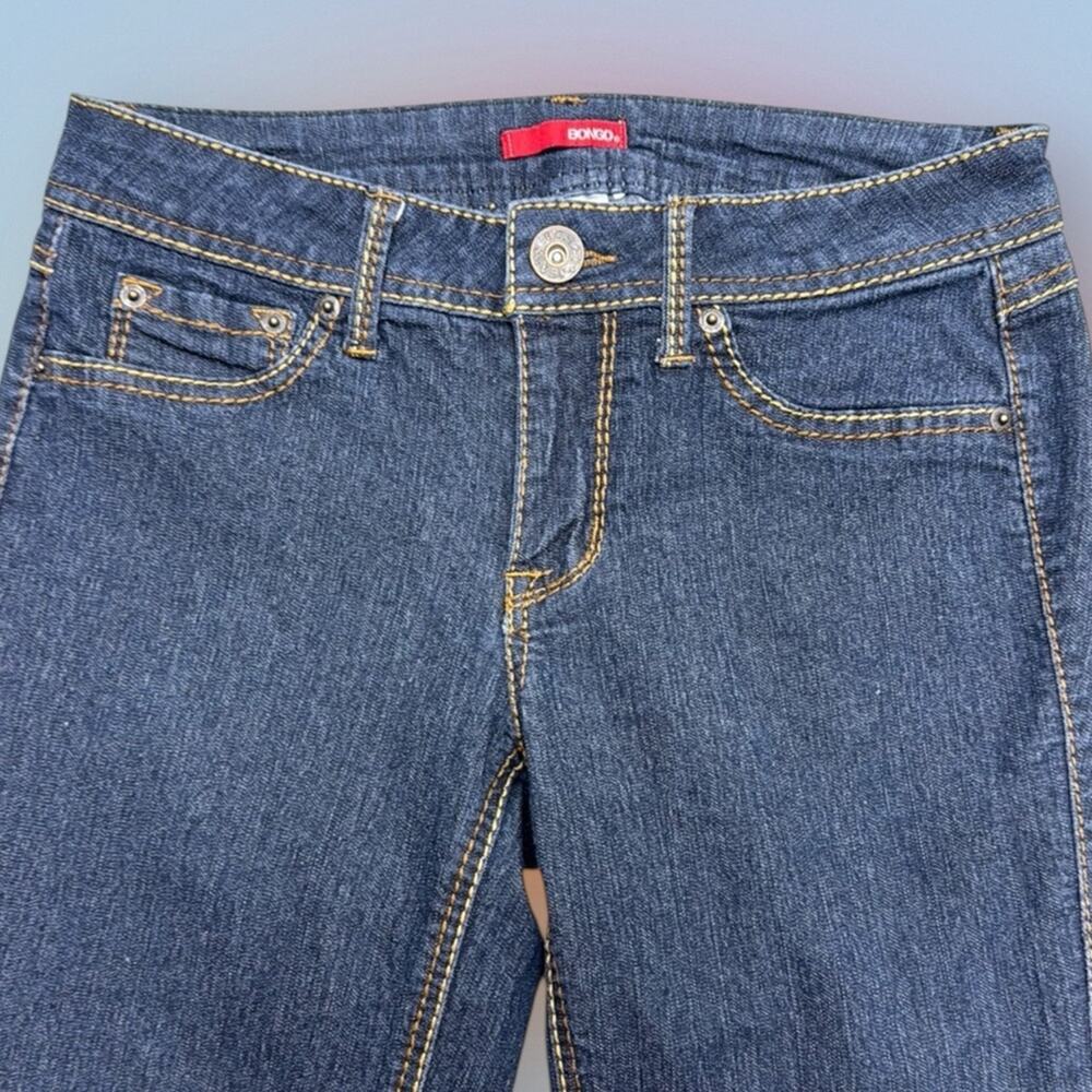 BONGO Women’s 5 (juniors) Crop Blue Jeans